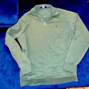 Polo Golf Men’s Green Pullover - MEDIUM